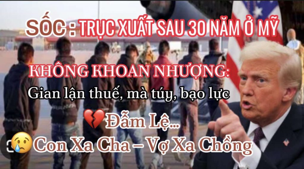 Người Việt Bị Trục Xuất Khỏi Mỹ