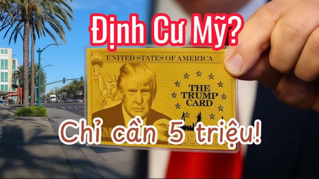 Trump Card 5 Triệu USD: Cánh Cửa Mới Đến Quốc Tịch Mỹ Dành Riêng Cho Giới Siêu Giàu?