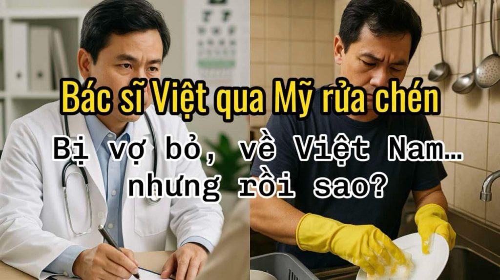 Bác Sĩ Việt Nam Sang Mỹ Rửa Chén, Bị Vợ Bỏ Và Hành Trình Tìm Lại Chính Mình