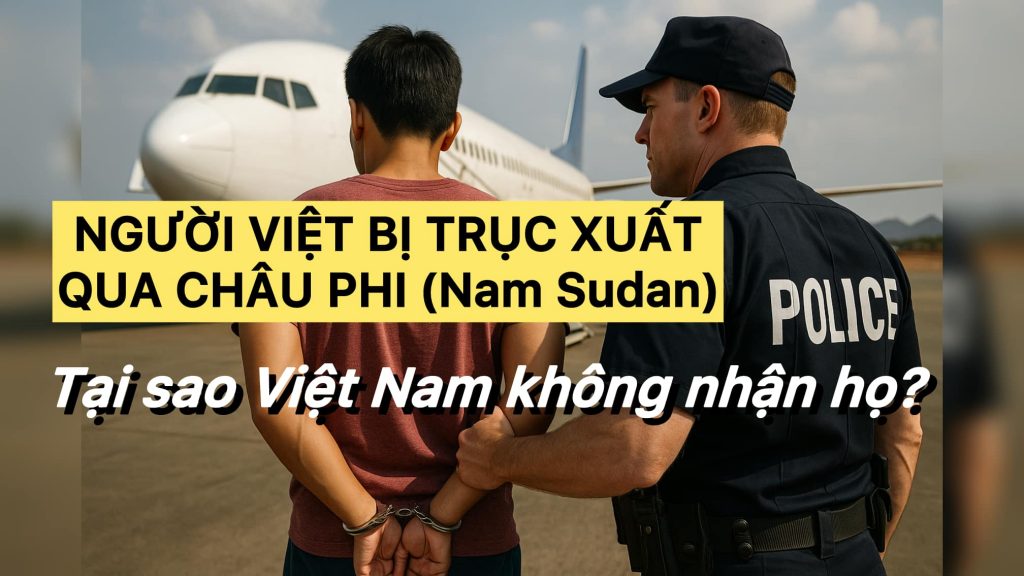 Vì sao người Việt ở Mỹ bị trục xuất sang South Sudan thay vì hồi hương về Việt Nam?