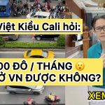 Chị Việt Kiều Cali hỏi: Sống ở Việt Nam với 1.000 đô mỗi tháng có đủ không?