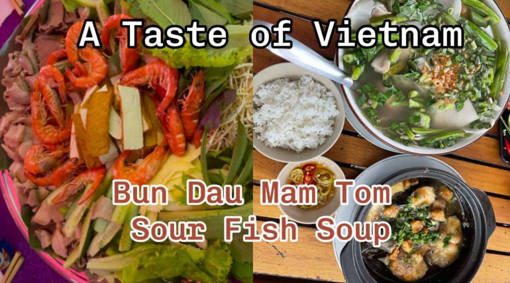 Vietnamese Expat Reviews Bun Dau Mam Tom in Di An & Sour Fish Soup in Dau Tieng