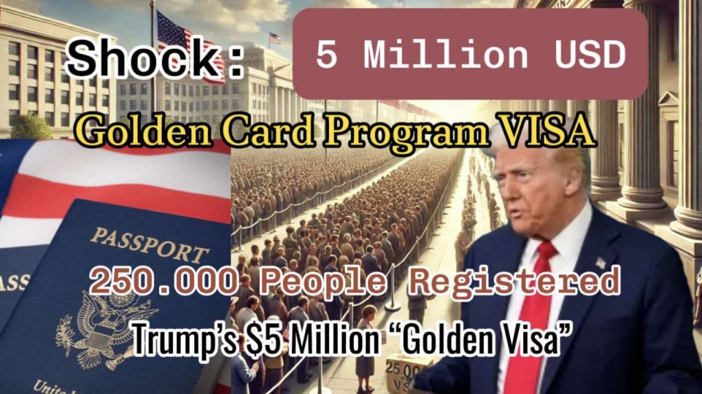 The U.S. "Golden Card" Immigration Program - A $5 Million Pathway to Citizenship